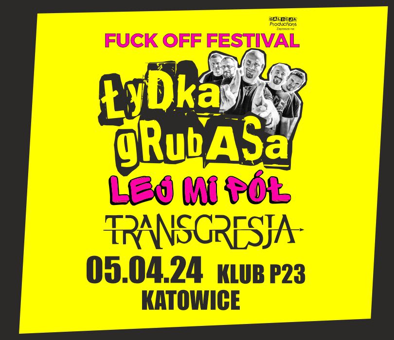 Łydka Grubasa Lej Mi Pół Transgresja Katowice Bilety Na Wydarzenie Katowice Going 6458